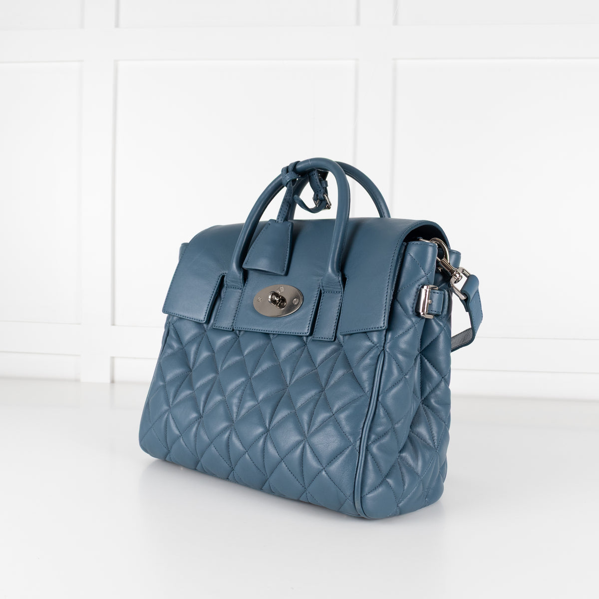 Mulberry Petrol Blue Cara Delvigne Back Pack Bag
