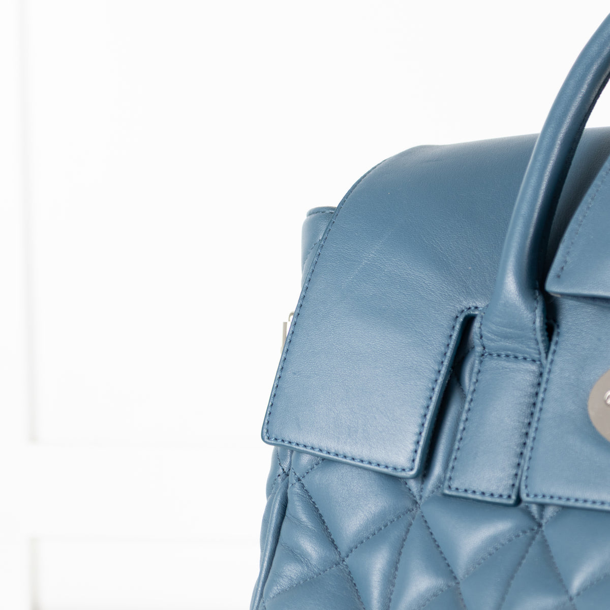 Mulberry Petrol Blue Cara Delvigne Back Pack Bag