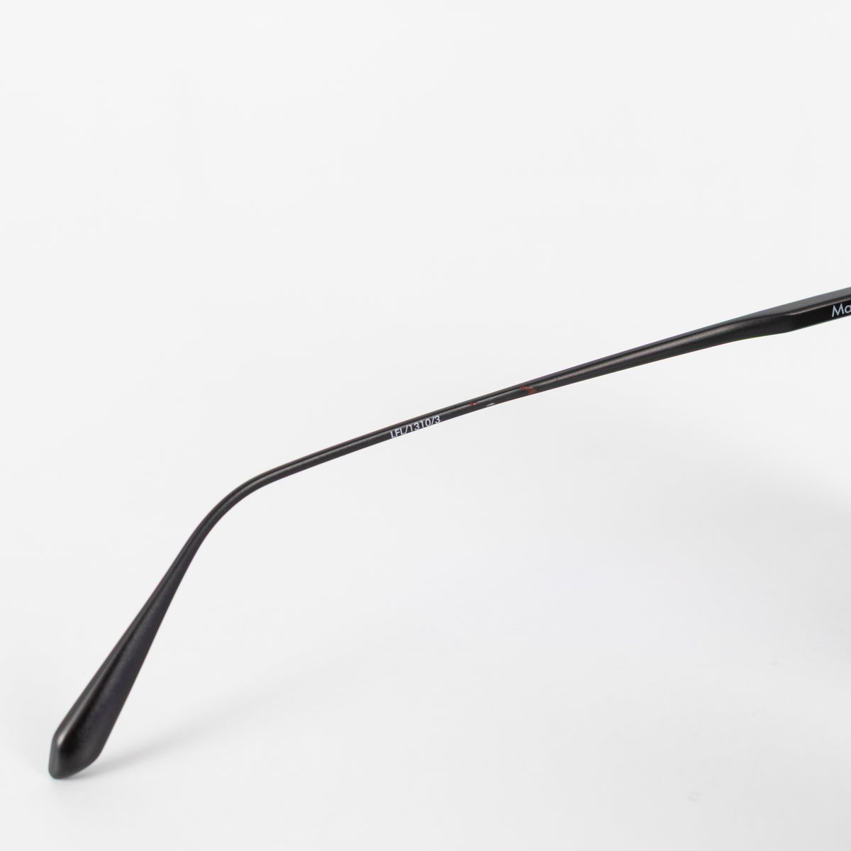 Linda Farrow Titanium Over sized Square Frame with Black lens