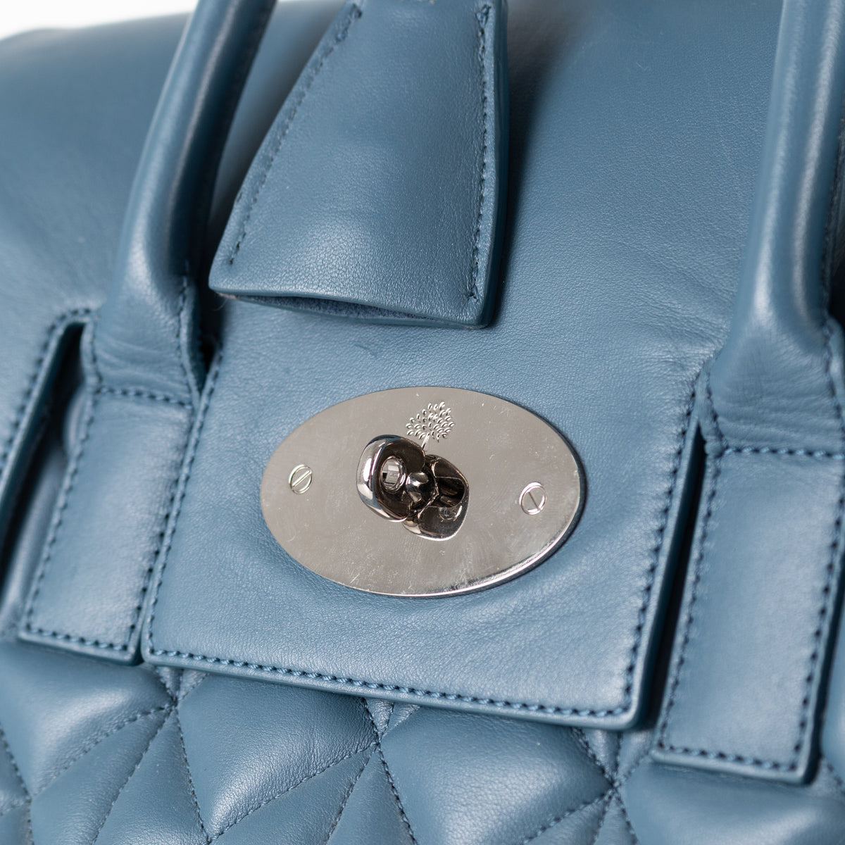 Mulberry Petrol Blue Cara Delvigne Back Pack Bag
