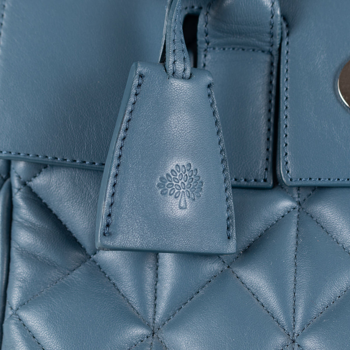 Mulberry Petrol Blue Cara Delvigne Back Pack Bag