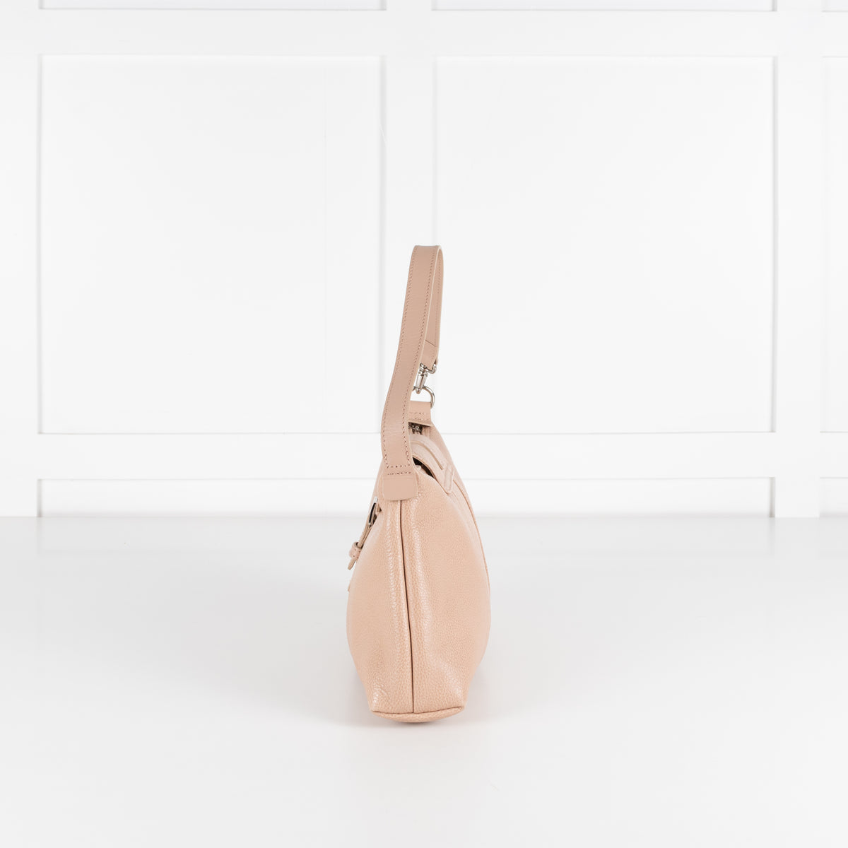 Longchamp Beige Leather Shoulder Bag