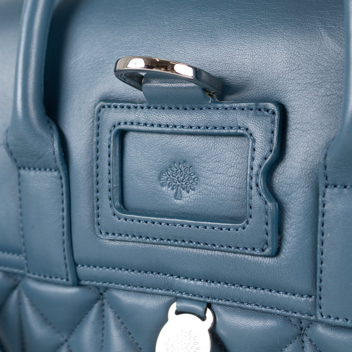 Mulberry Petrol Blue Cara Delvigne Back Pack Bag