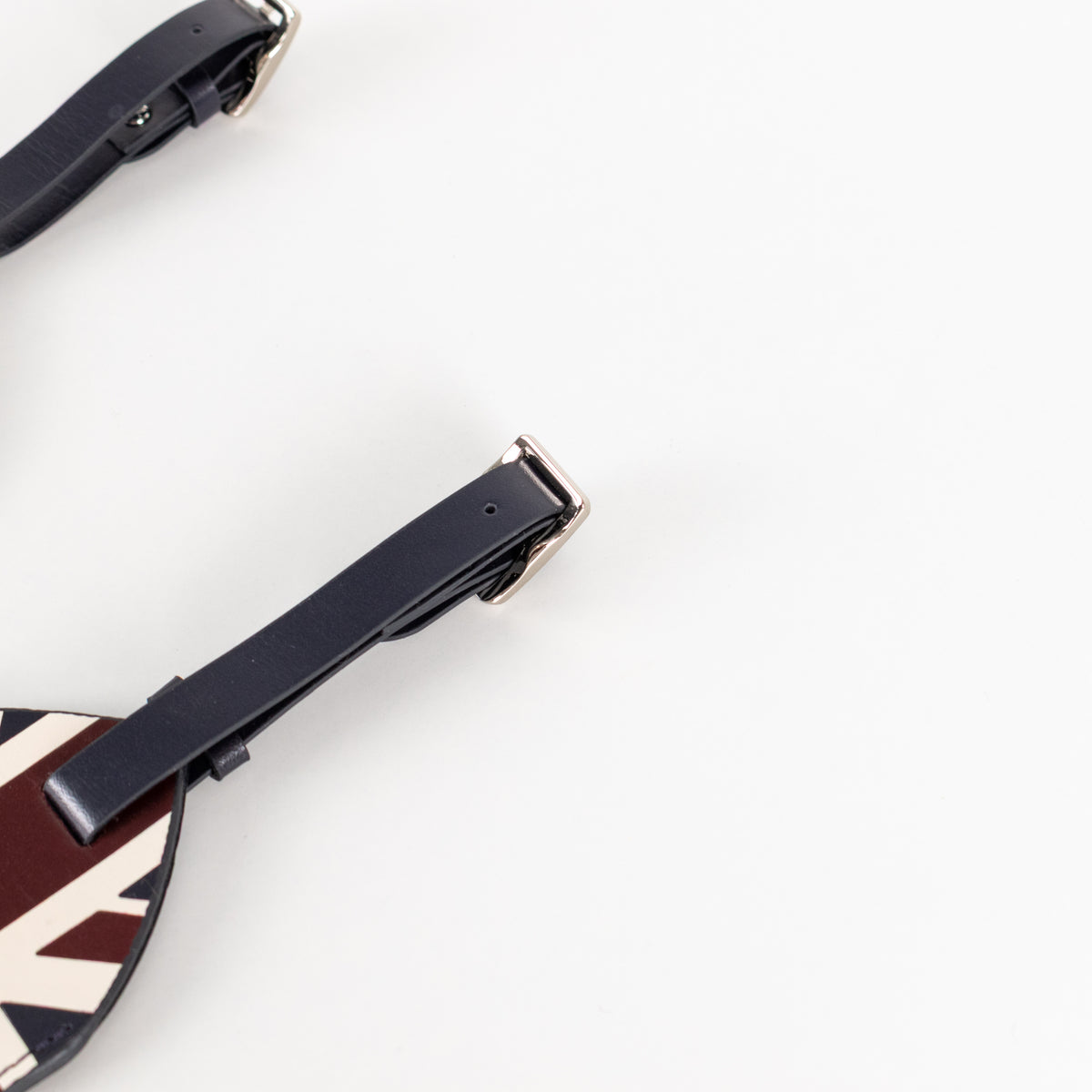 Aspinal of London Union Jack Leather Luggage Tags