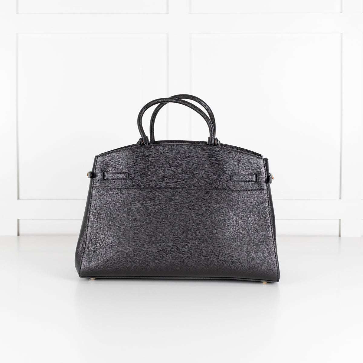 DeMellier The Hudson Black Leather Tote