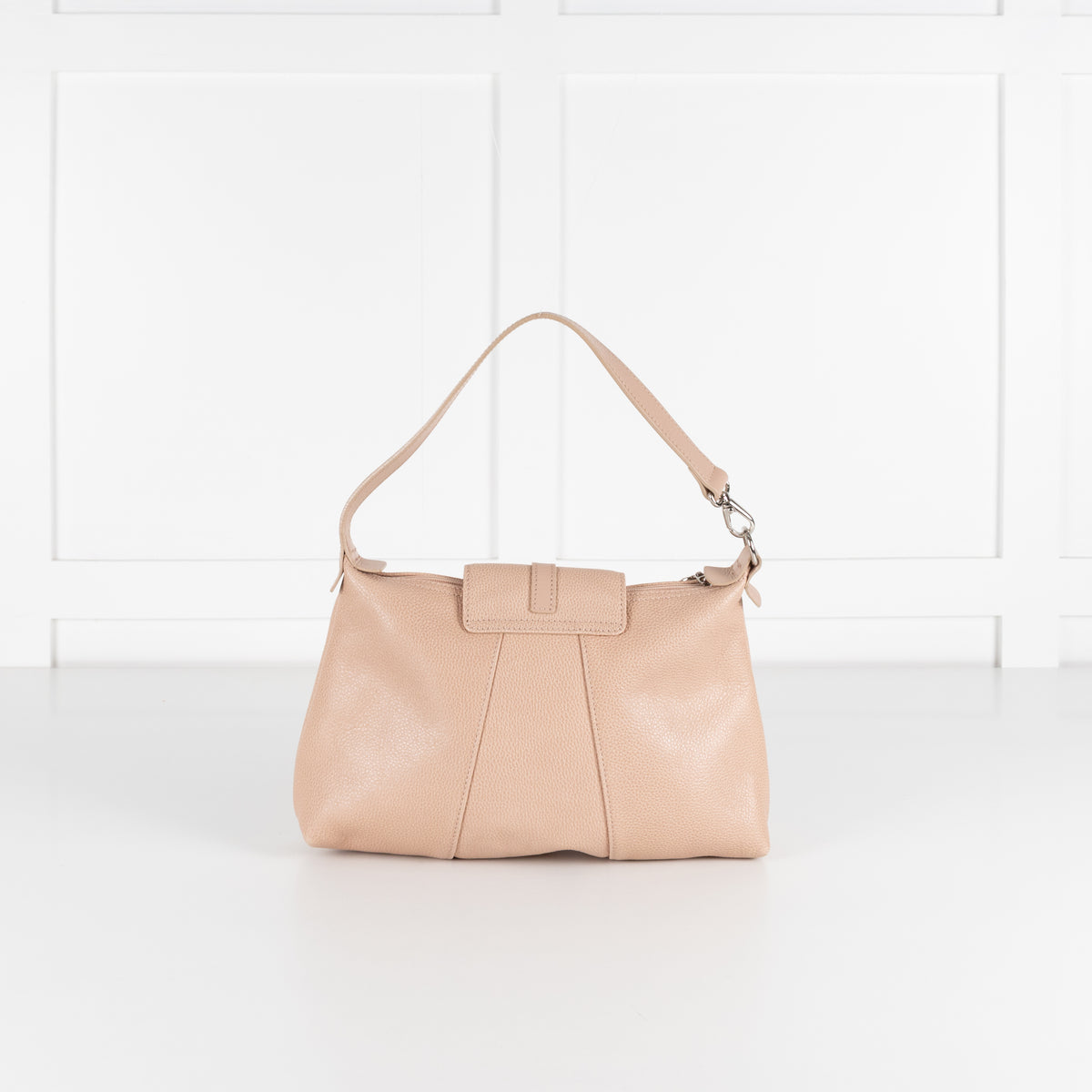 Longchamp Beige Leather Shoulder Bag