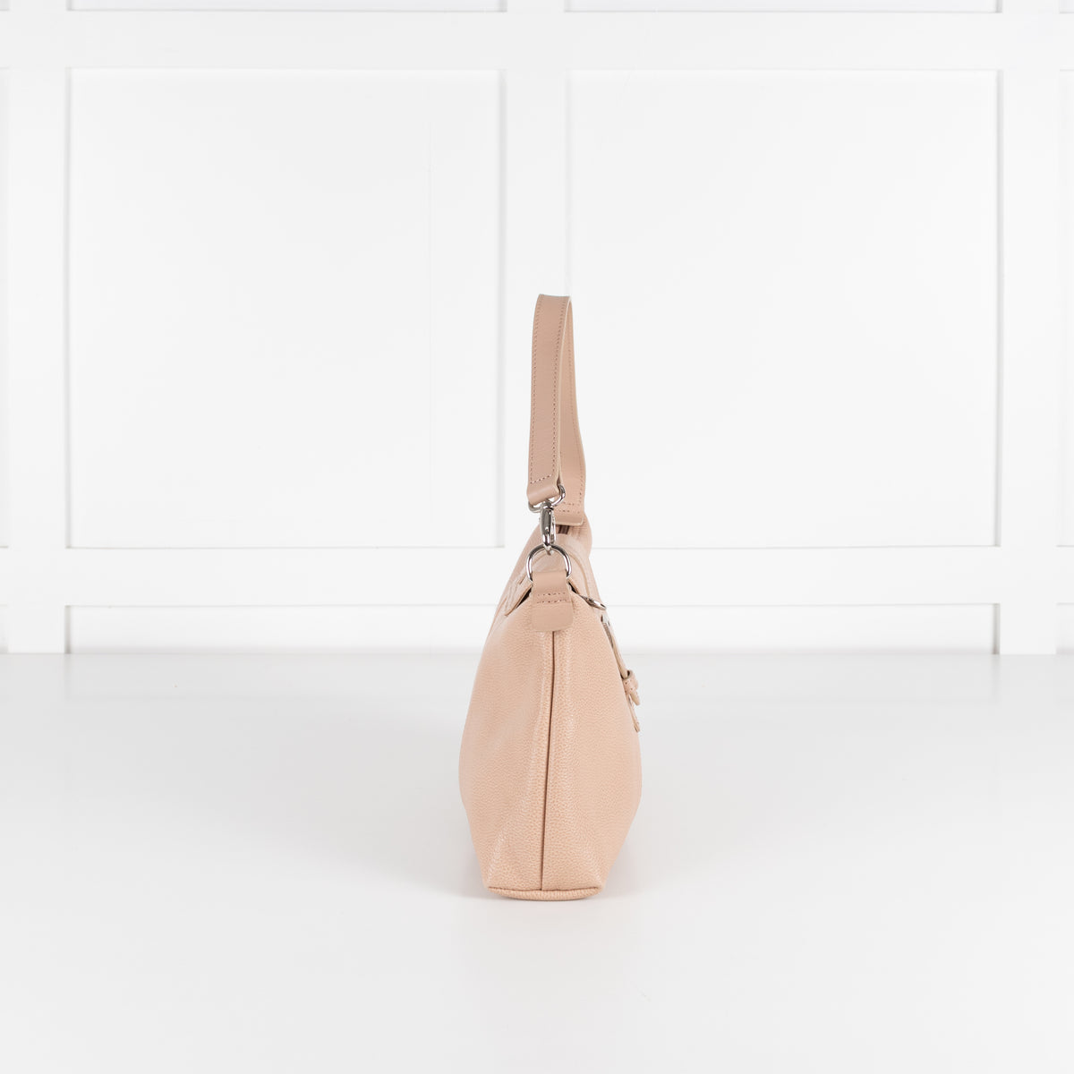 Longchamp Beige Leather Shoulder Bag