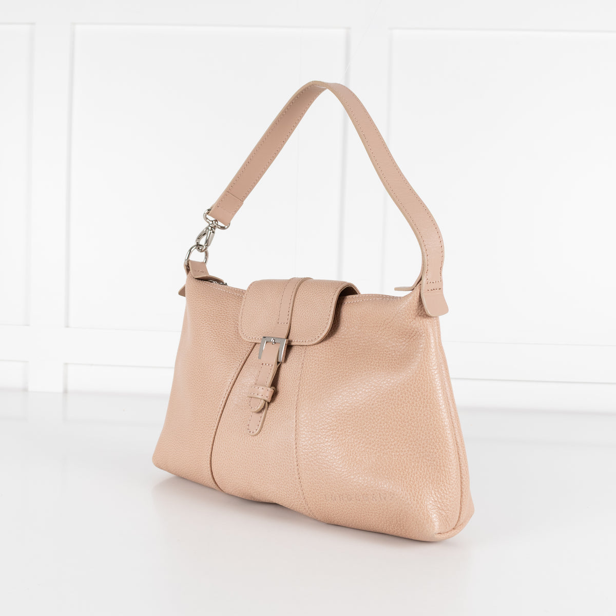 Longchamp Beige Leather Shoulder Bag