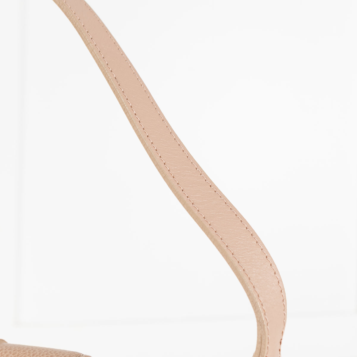 Longchamp Beige Leather Shoulder Bag