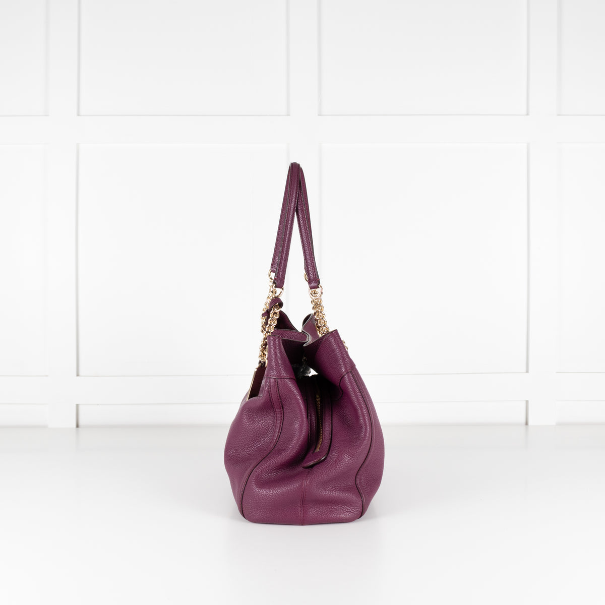Coach Purple Edie Tote Bag