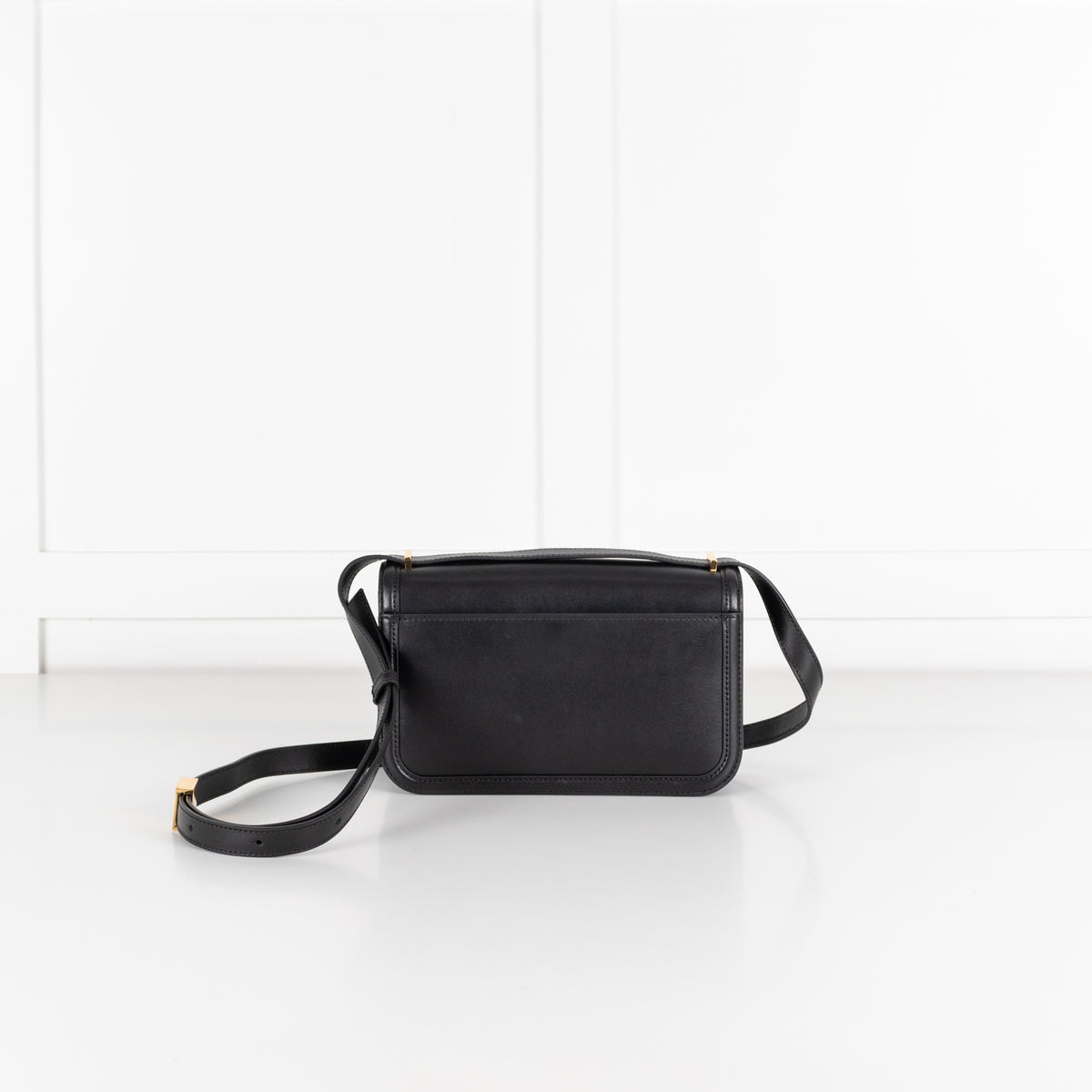 DeMellier The Paris Black Leather Crossbody Bag