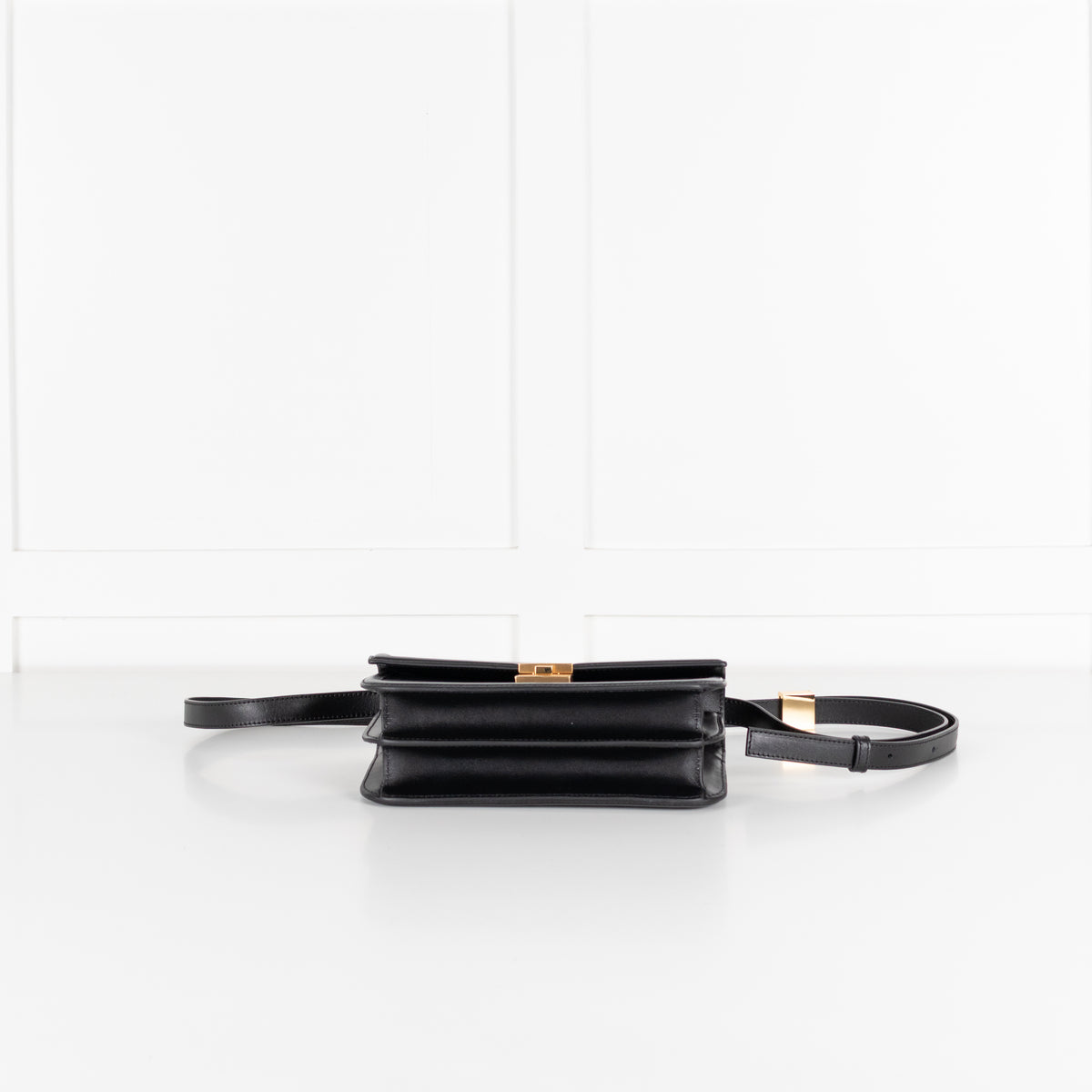 DeMellier The Paris Black Leather Crossbody Bag