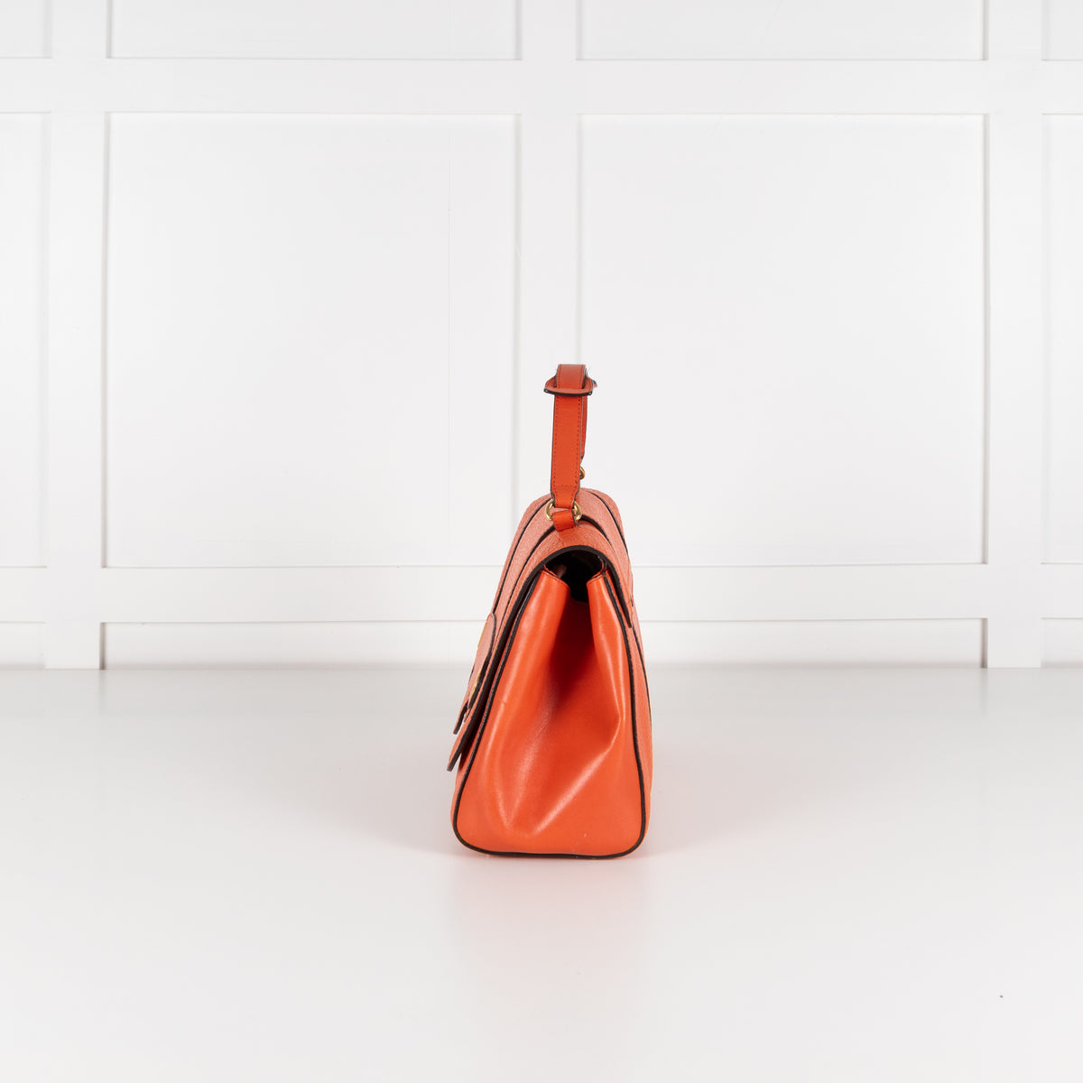 Marc Jacobs Orange Leather Thompson Satchel