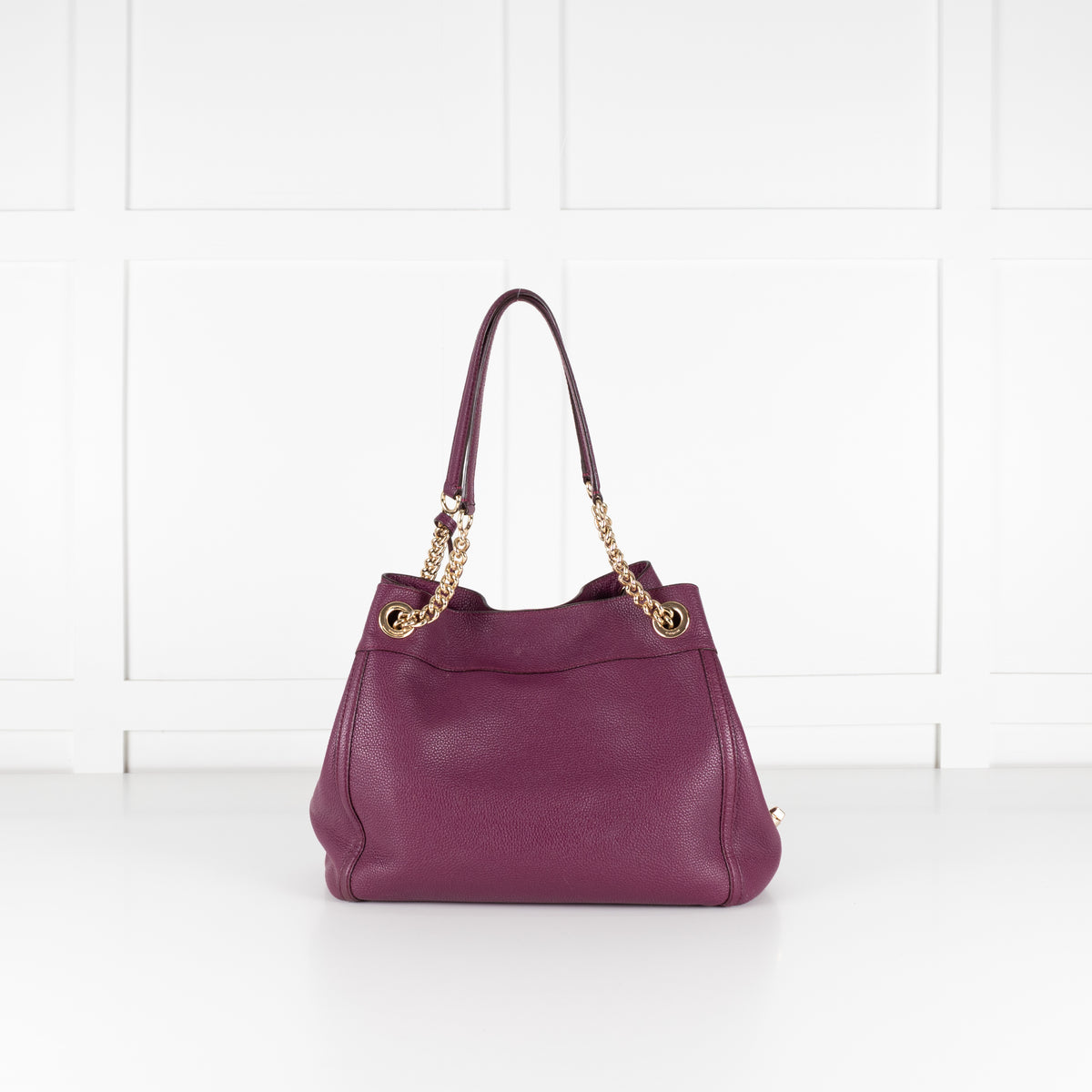 Coach Purple Edie Tote Bag