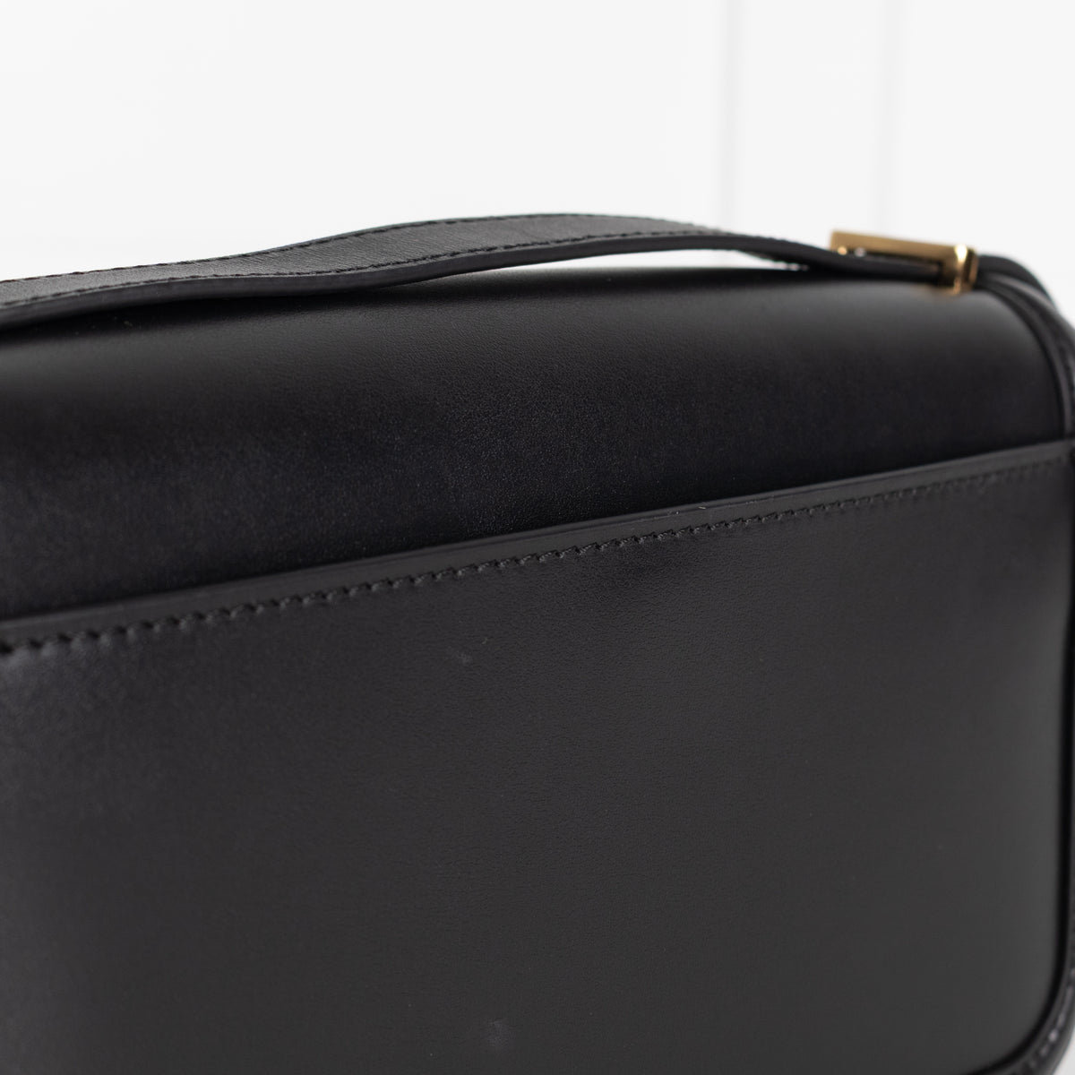 DeMellier The Paris Black Leather Crossbody Bag