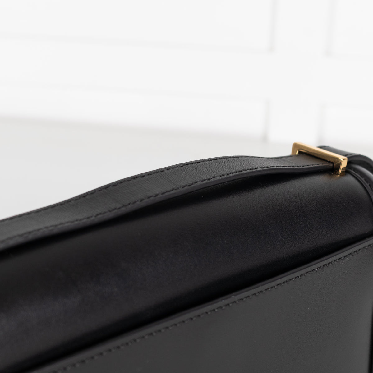 DeMellier The Paris Black Leather Crossbody Bag