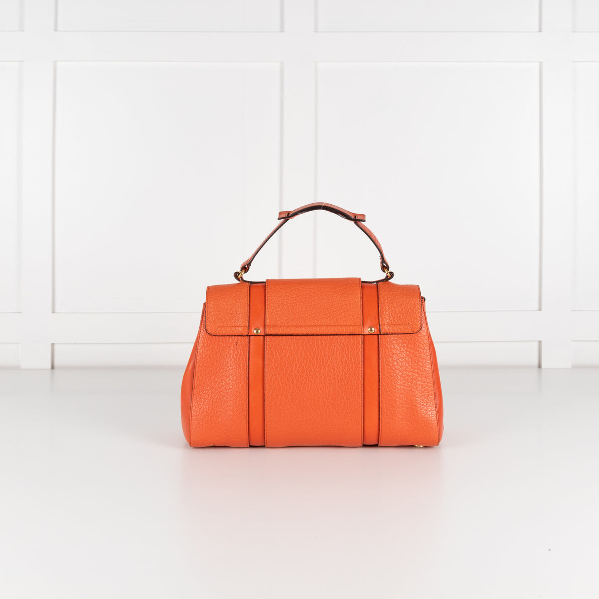Marc Jacobs Orange Leather Thompson Satchel