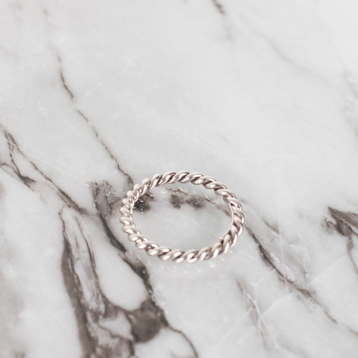 Tiffany & Co Silver Twist Ring
