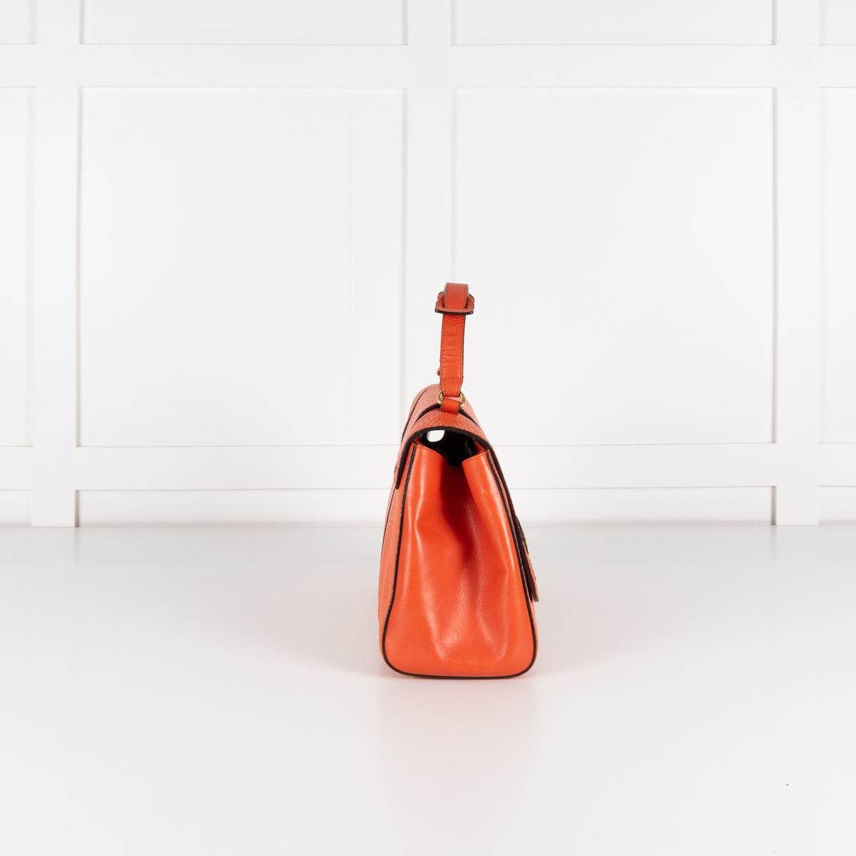 Marc Jacobs Orange Leather Thompson Satchel