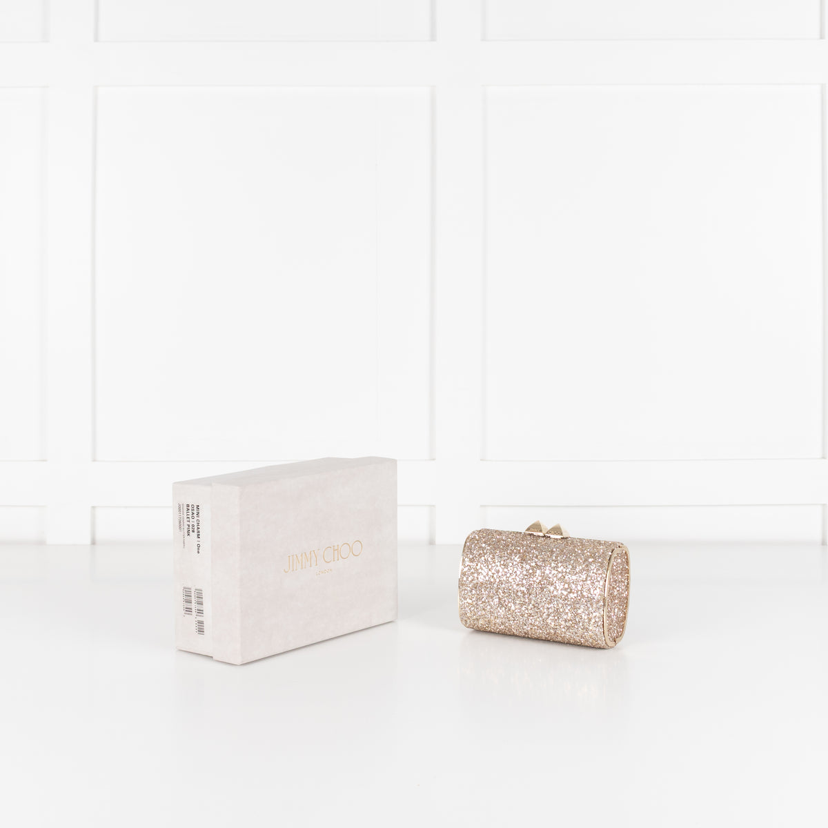 Jimmy Choo Glitter Box Clutch