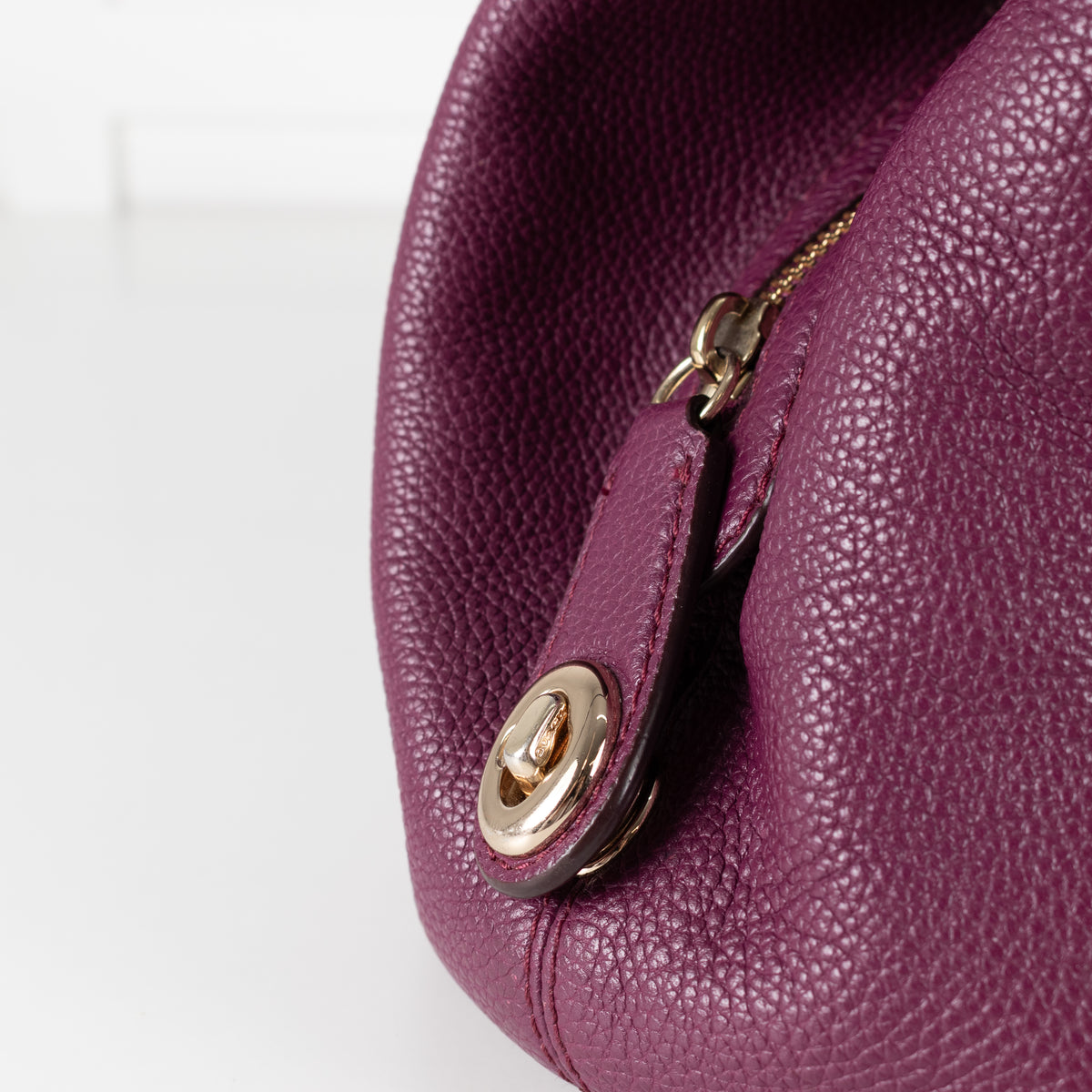 Coach Purple Edie Tote Bag