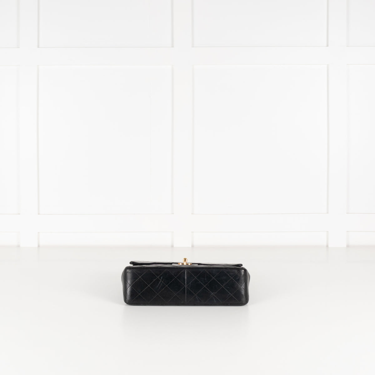 Chanel Vintage Black Matelesse Square Bag