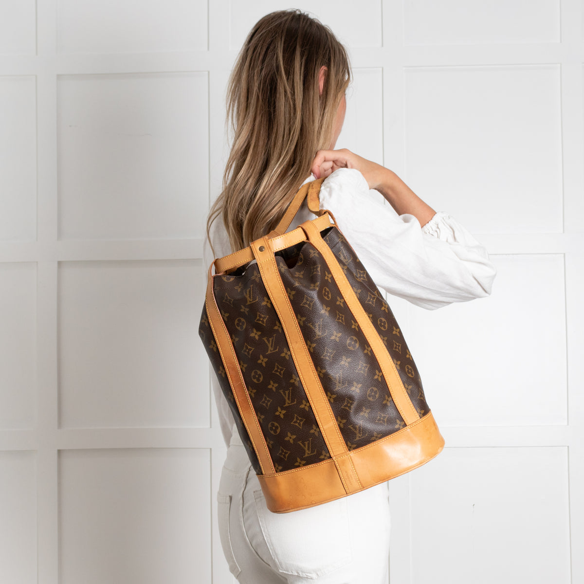 Louis Vuitton (1997) brown, vintage, Randonnée backpack