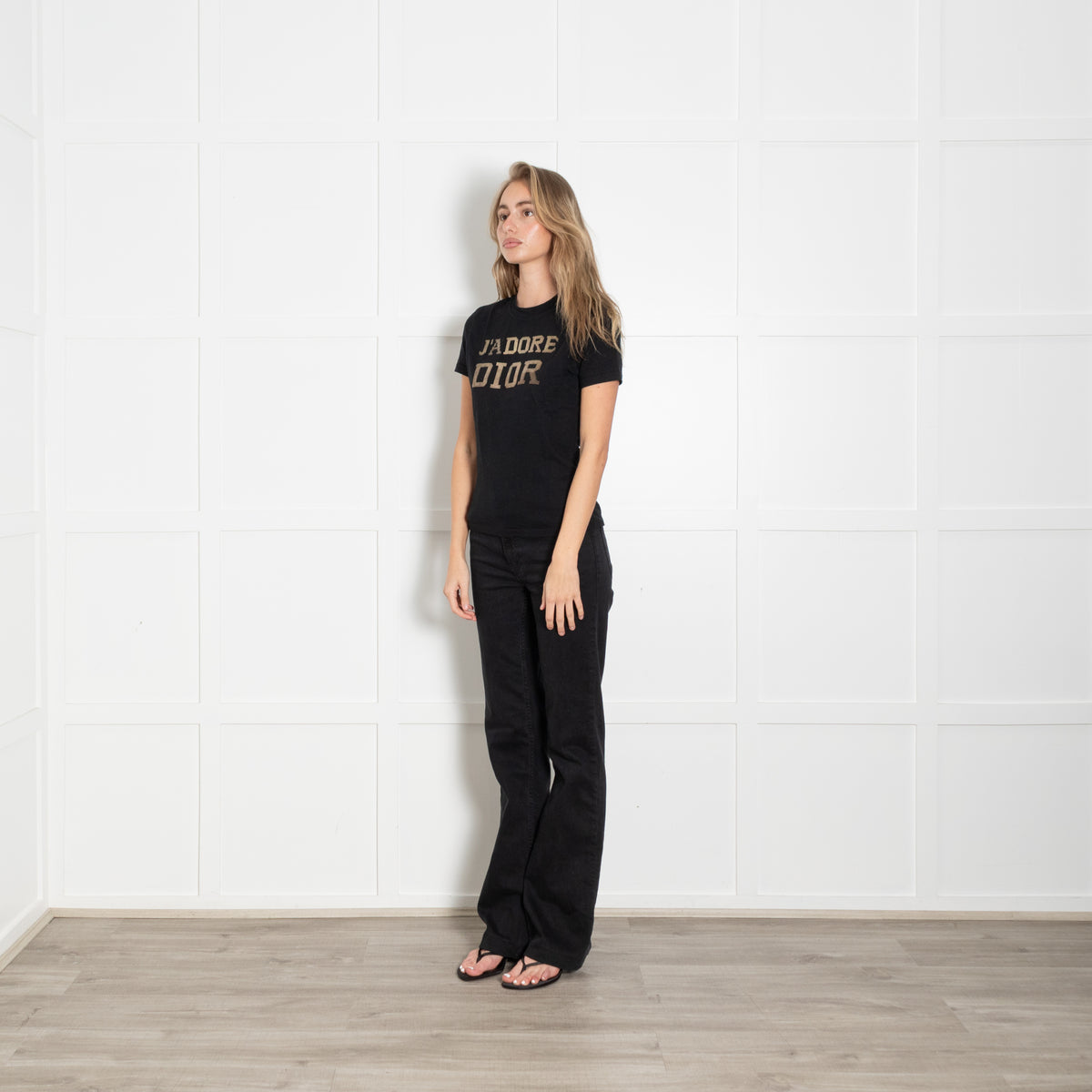 Christian Dior Black 'J'adore Dior' T-Shirt