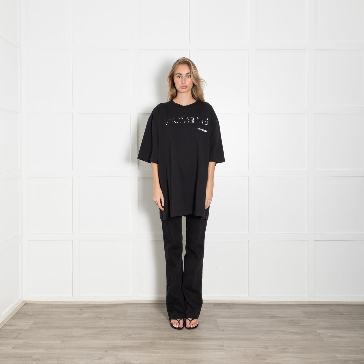 Balenciaga Black Oversized Tshirt