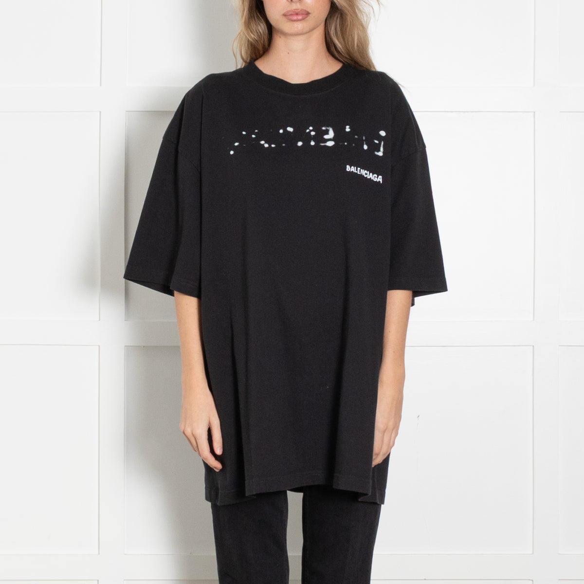 Balenciaga Black Oversized Tshirt