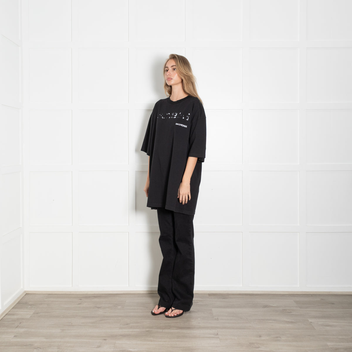 Balenciaga Black Oversized Tshirt