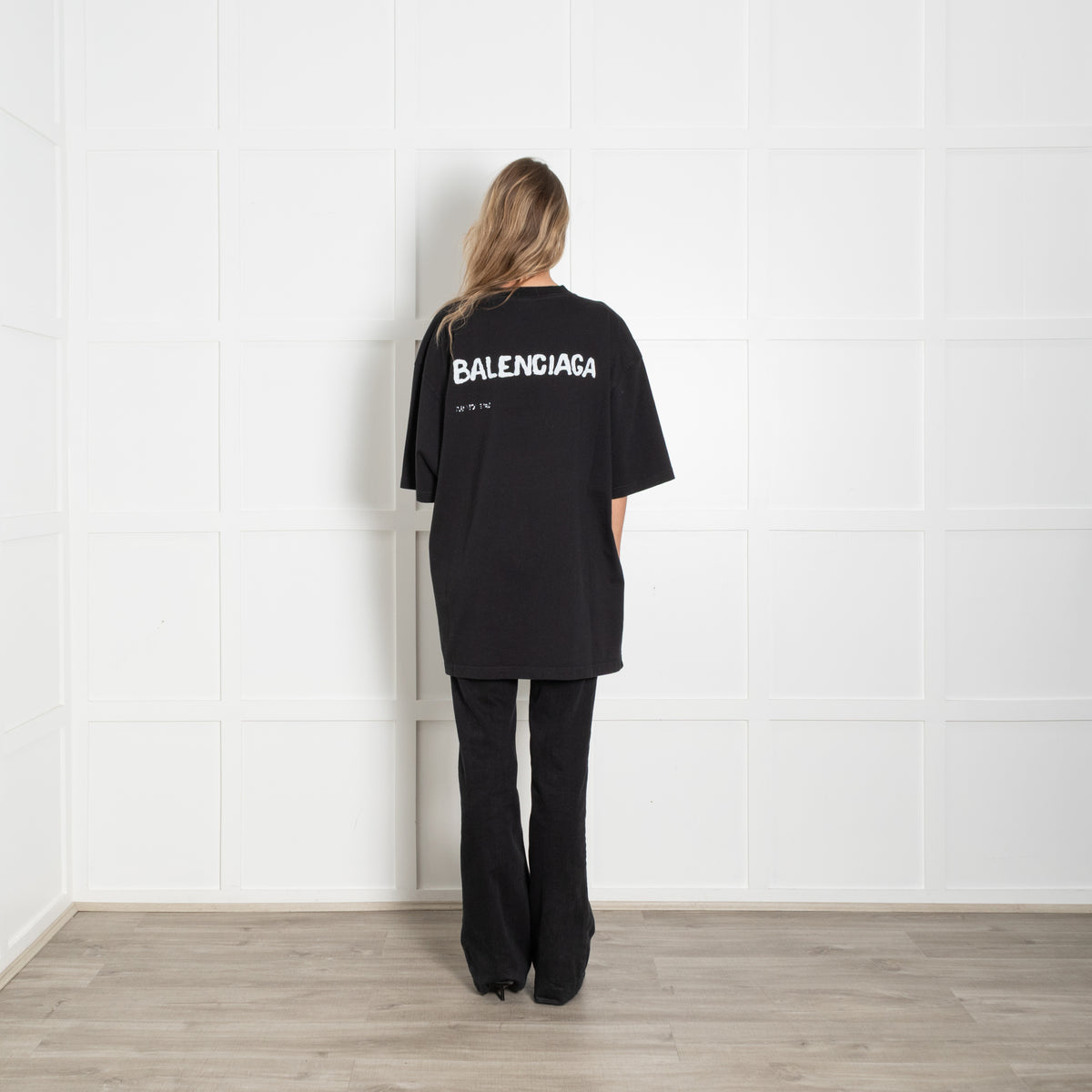 Balenciaga Black Oversized Tshirt