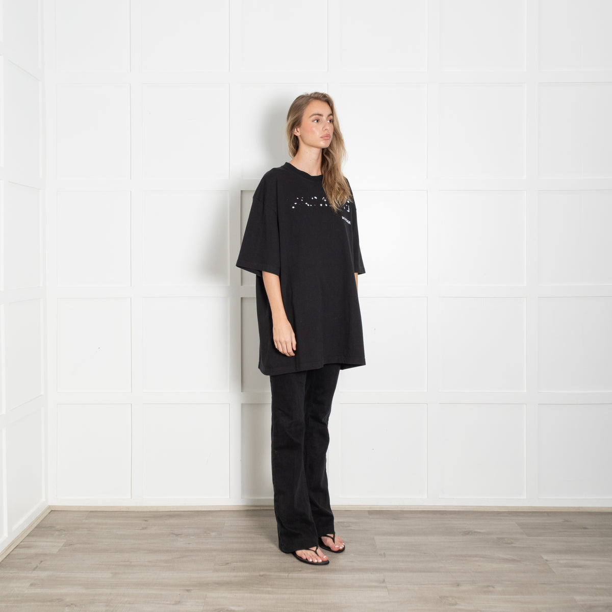 Balenciaga Black Oversized Tshirt