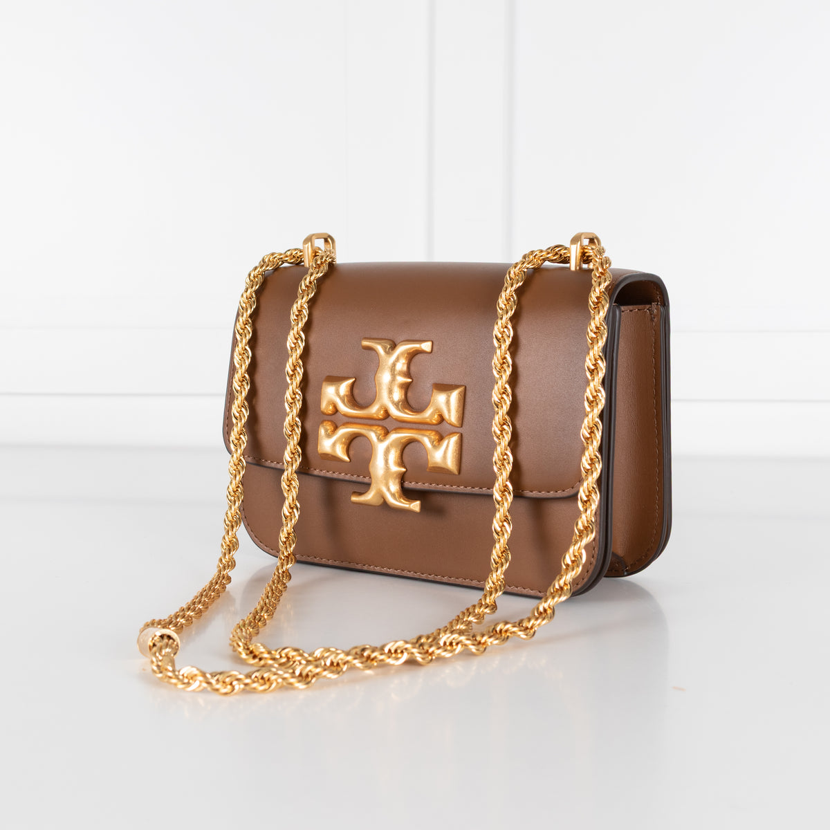 Tory Burch Tan Leather Small Eleanor Bag
