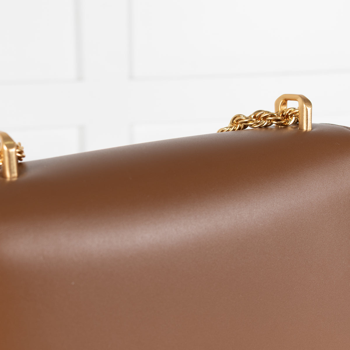 Tory Burch Tan Leather Small Eleanor Bag