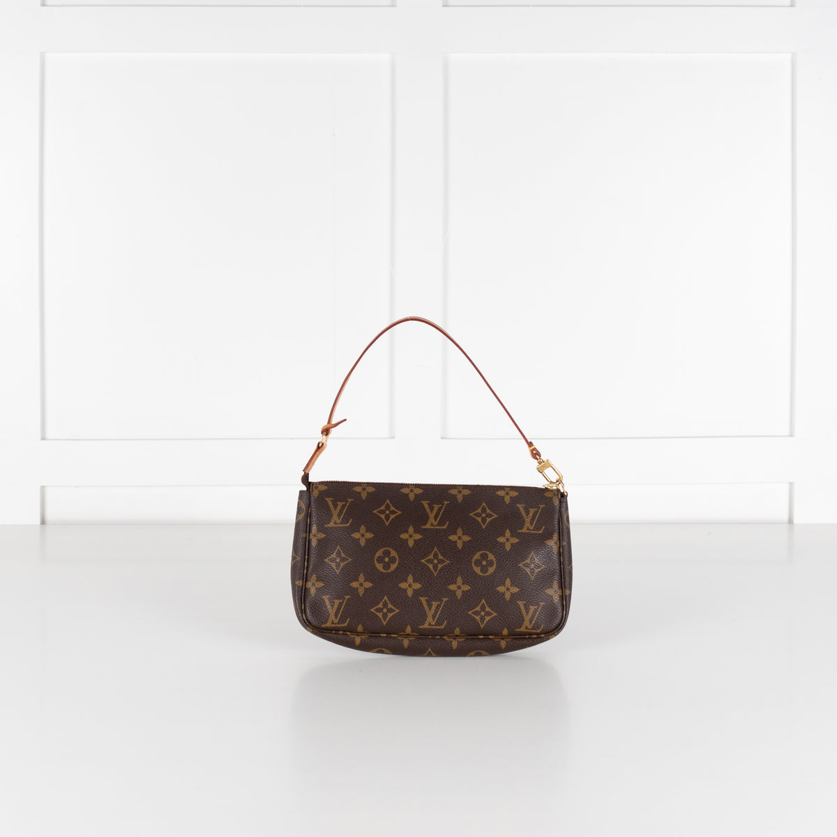 Louis Vuitton Brown Monogram Pochette Bag