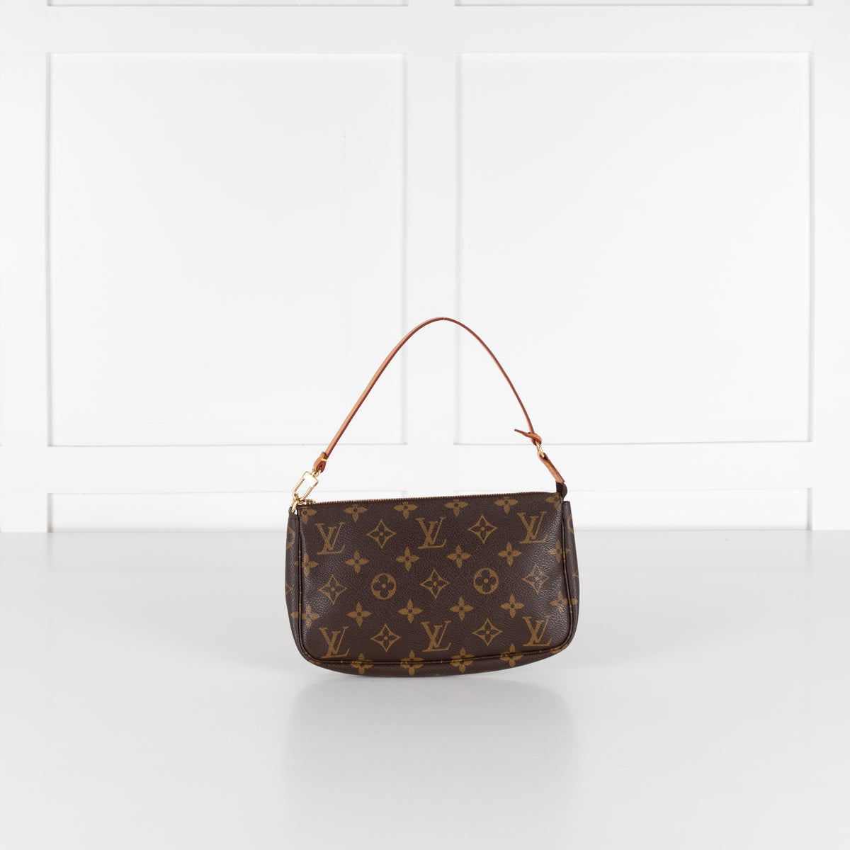 Louis Vuitton Brown Monogram Pochette Bag