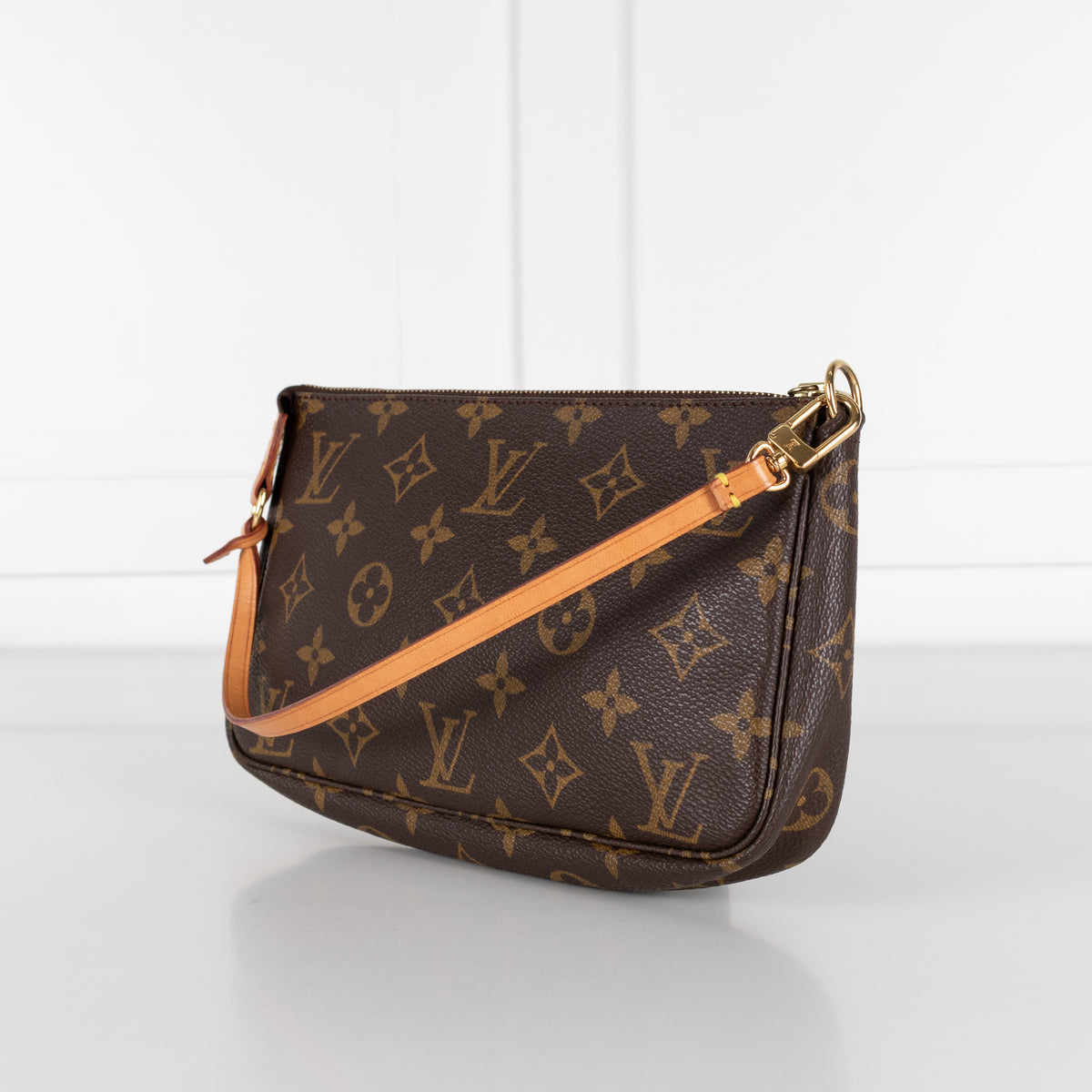 Louis Vuitton Brown Monogram Pochette Bag