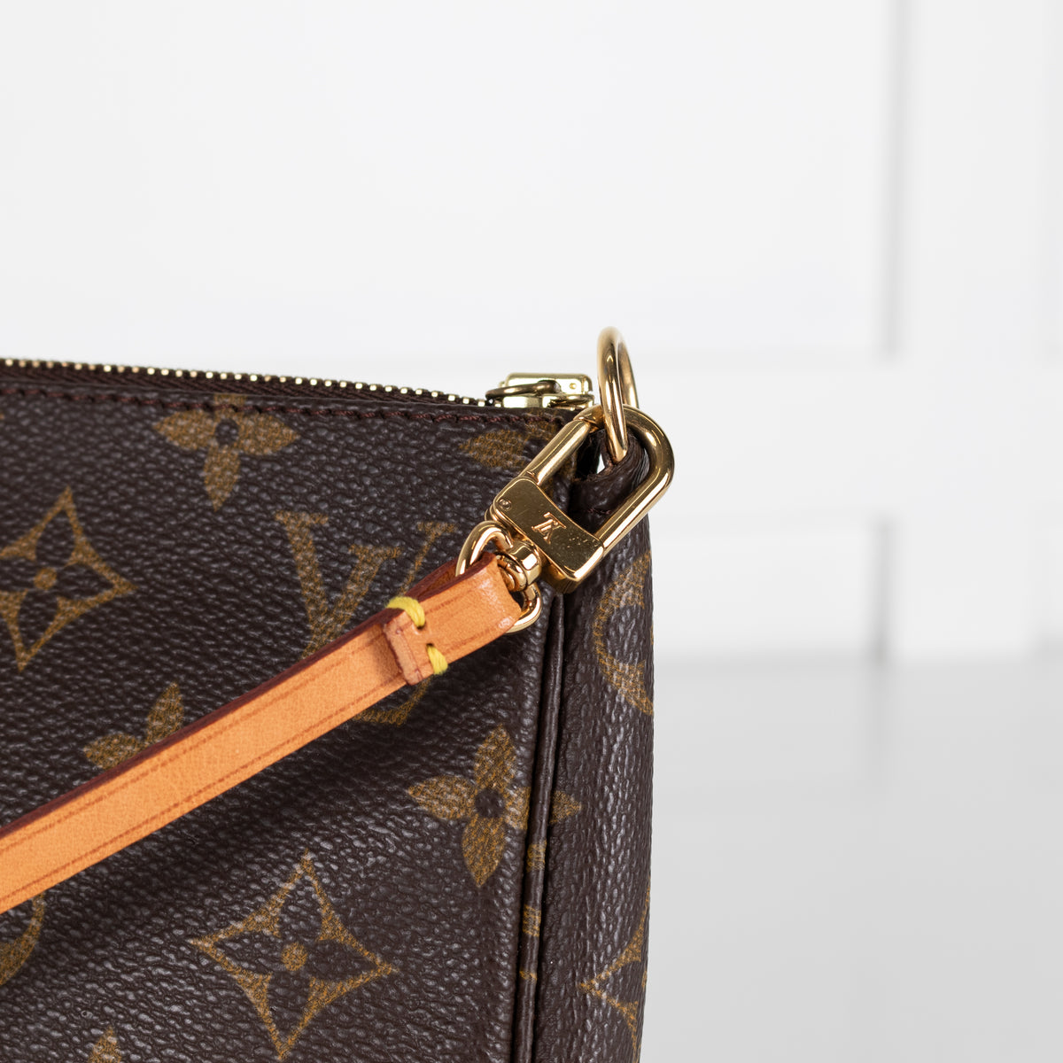 Louis Vuitton Brown Monogram Pochette Bag