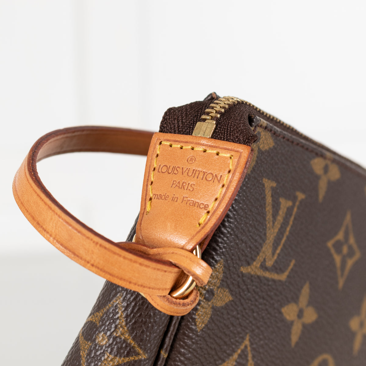 Louis Vuitton Brown Monogram Pochette Bag
