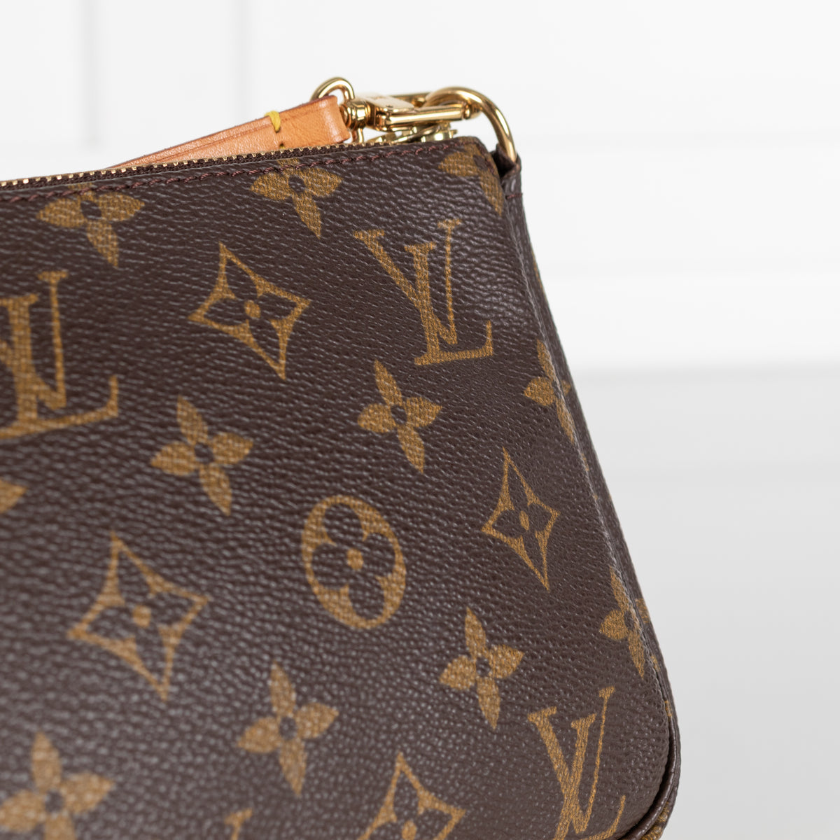 Louis Vuitton Brown Monogram Pochette Bag
