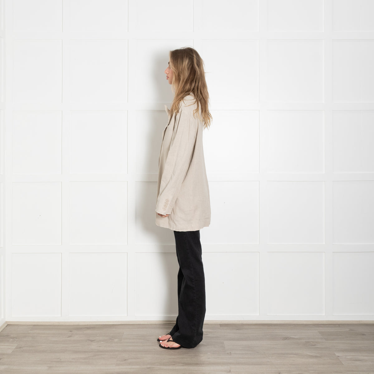 Acne Studios Beige Textured Blazer