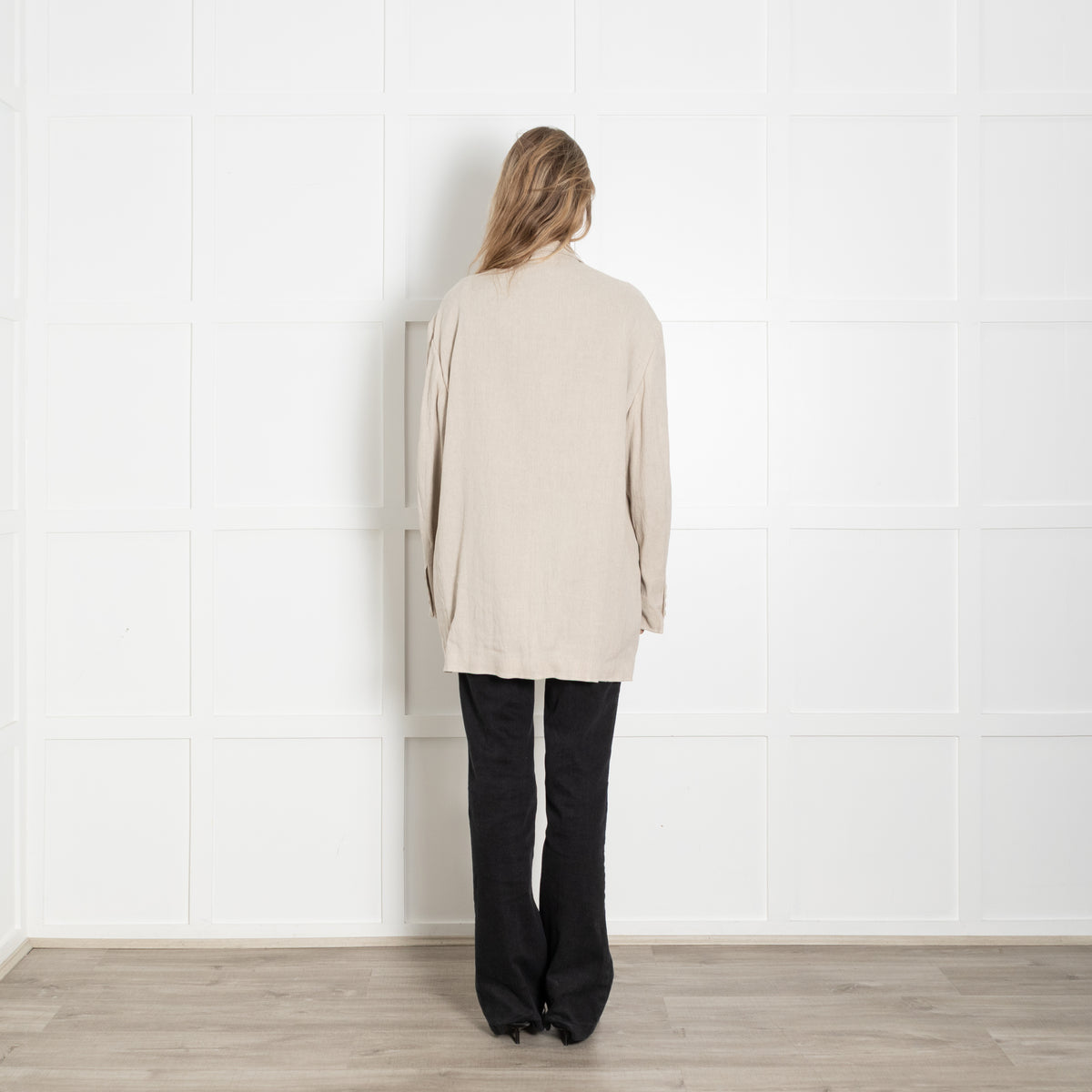 Acne Studios Beige Textured Blazer