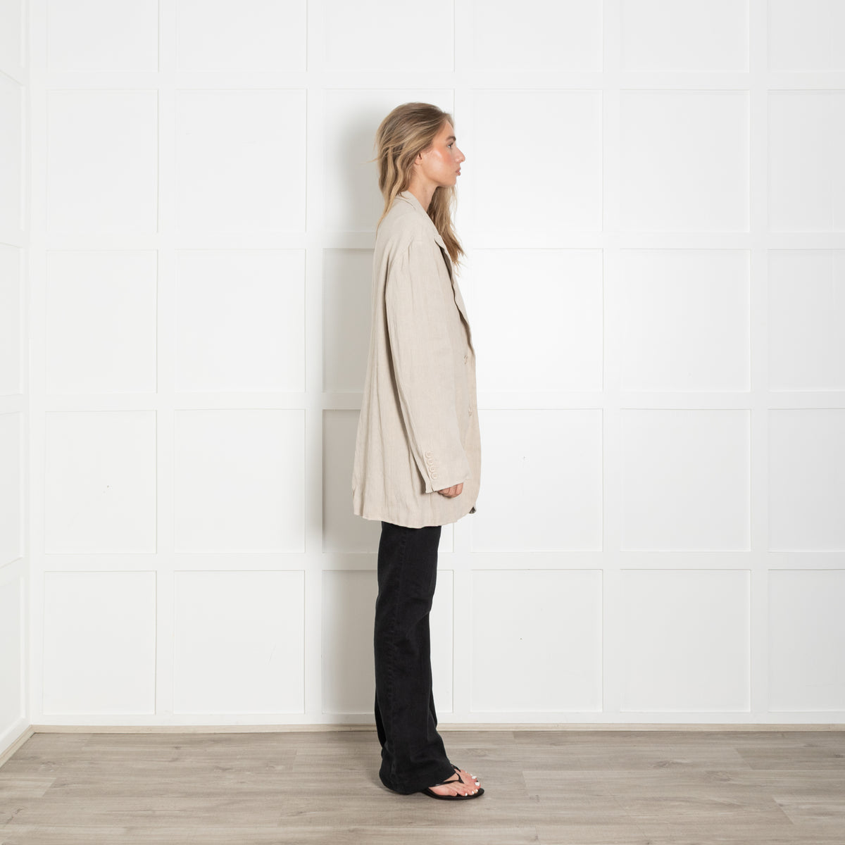 Acne Studios Beige Textured Blazer