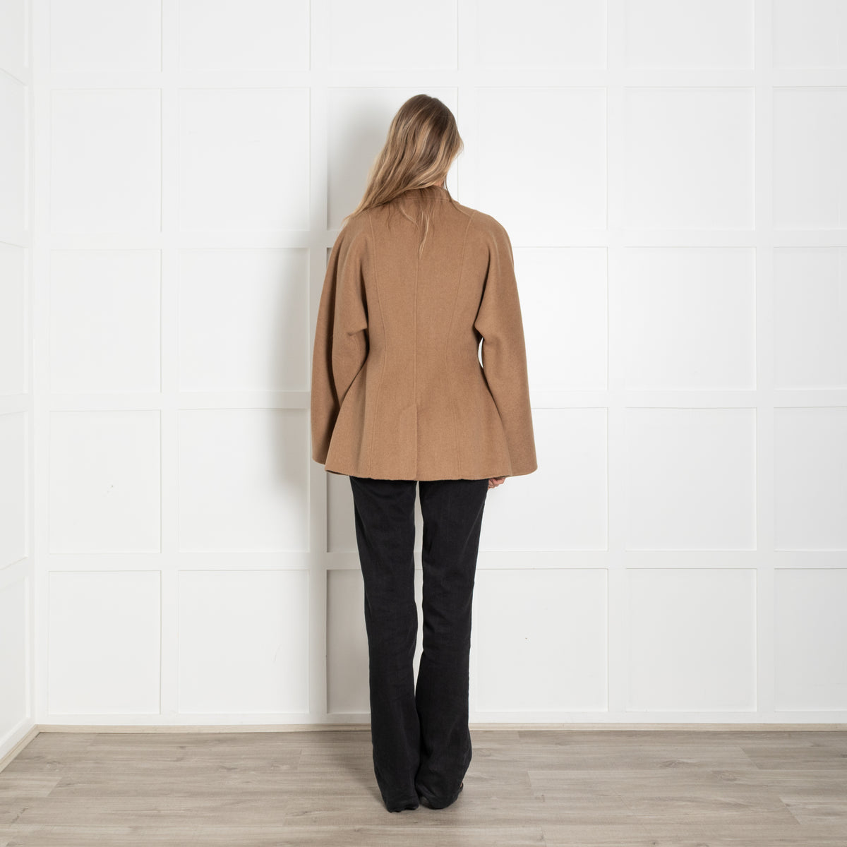 Stylein Camel Wool Mix Fitted Jacket