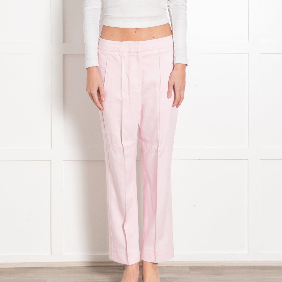 Me + Em Pale Pink Cigarette Pant