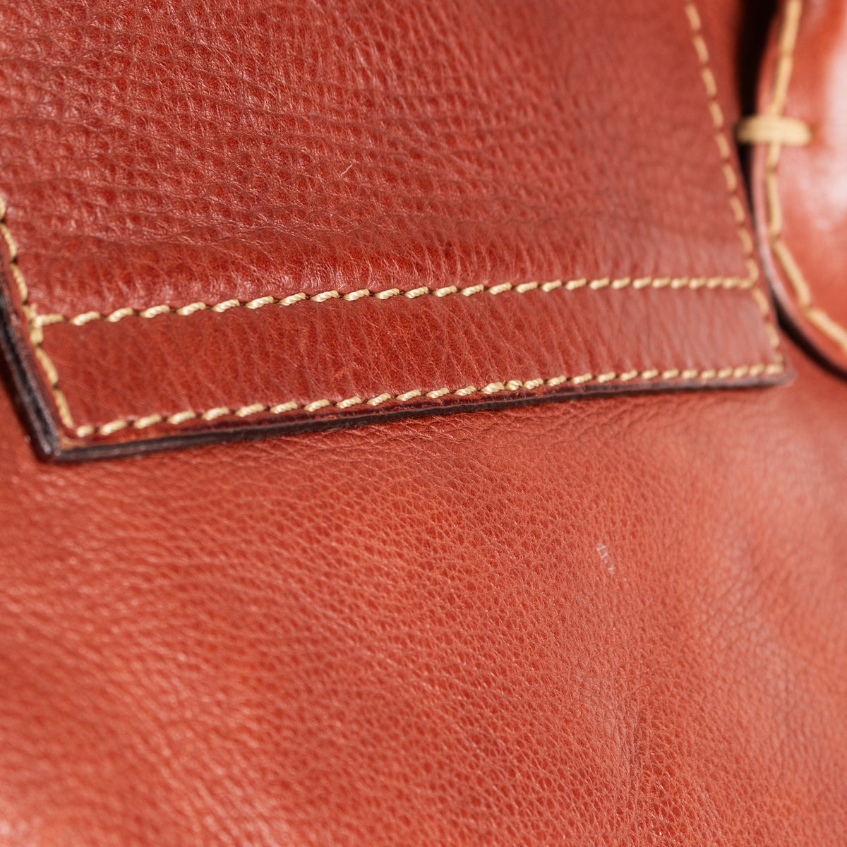 Chloe Brown Edith Leather Satchel Bag