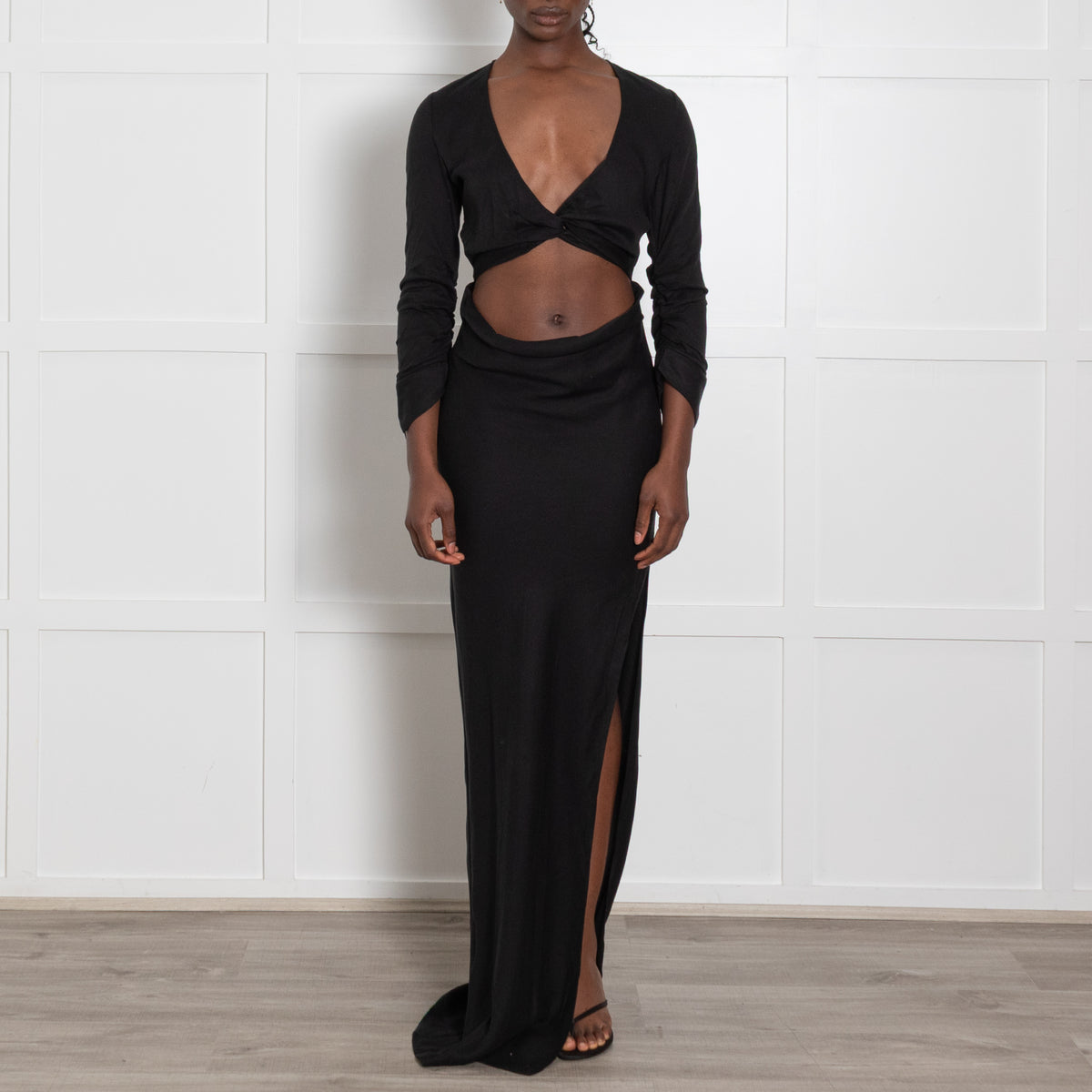 Rat & Boa Costella Black Dress with Cut Outs – Phoenix Style