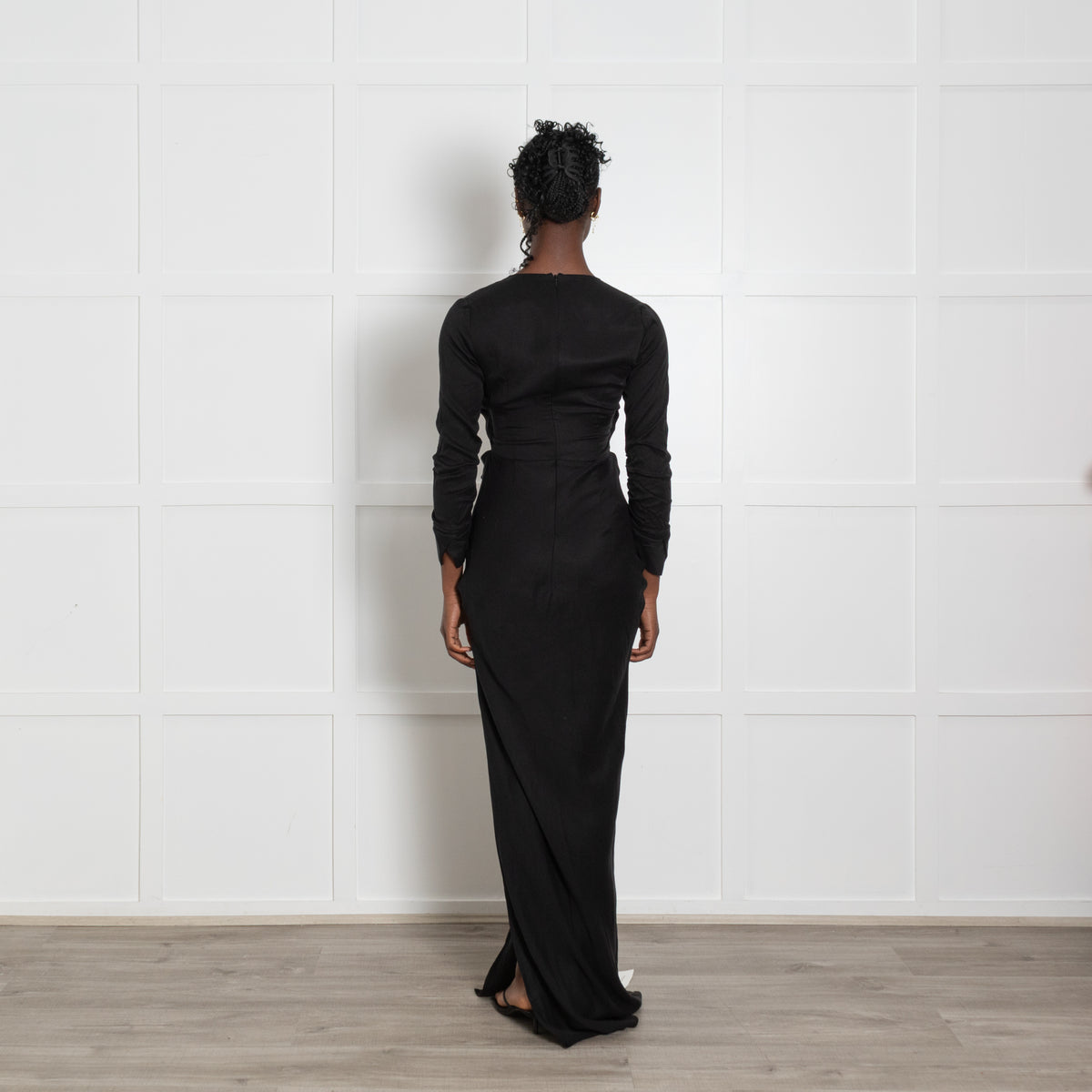 Rat & Boa Costella Black Dress with Cut Outs