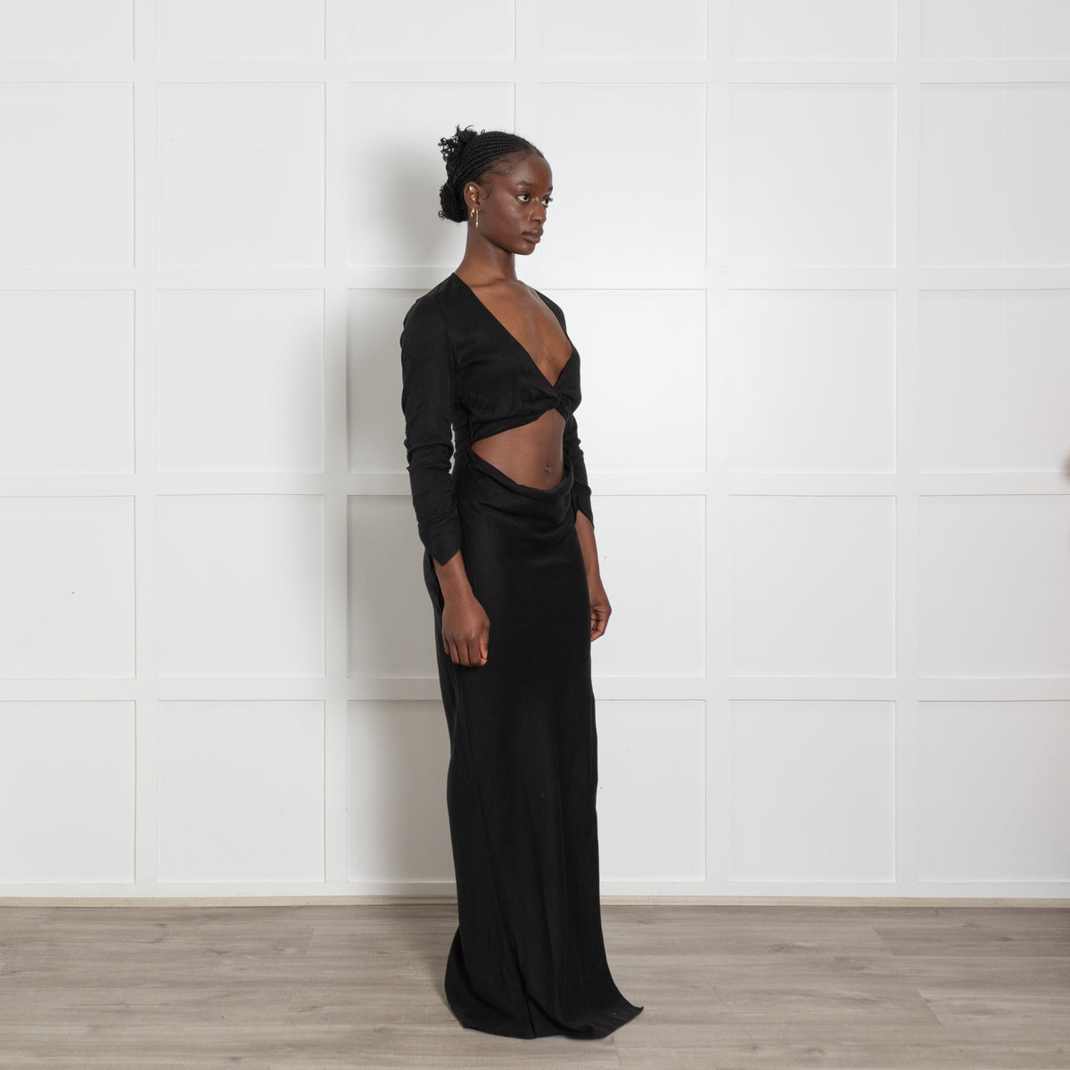 Rat & Boa Costella Black Dress with Cut Outs – Phoenix Style